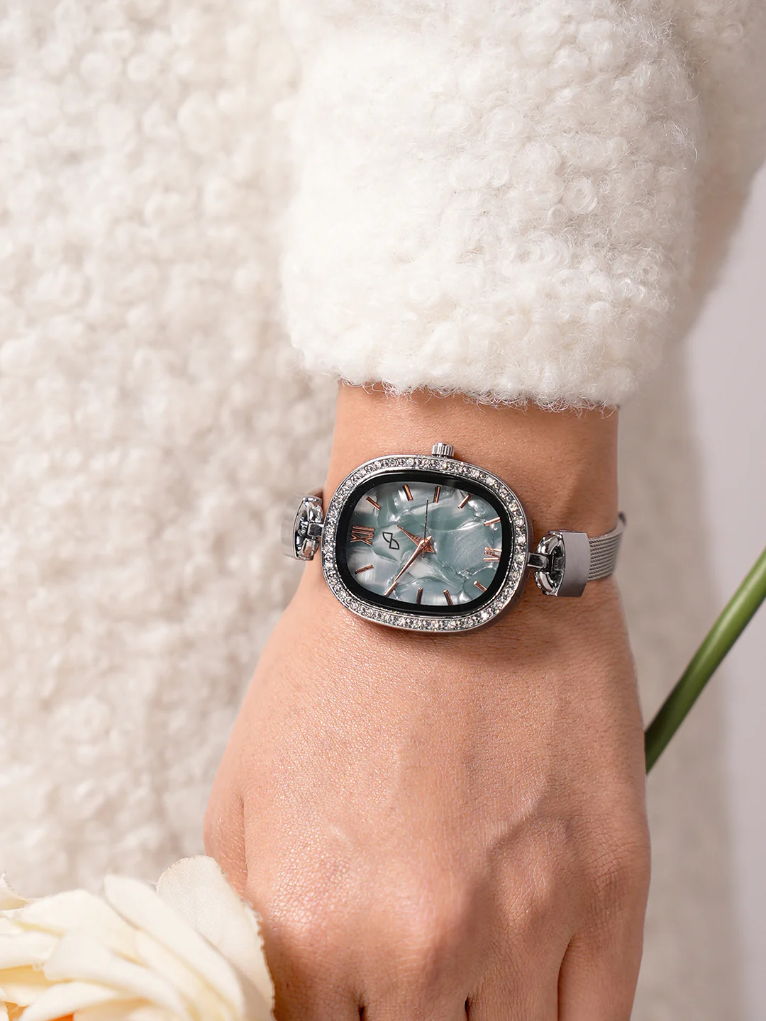 Textured Square Watch (1)